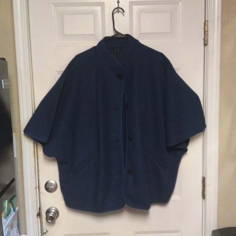 NWT Talbots Wool Poncho Size Petite XL